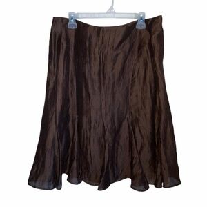 🌻 Zoey linen blend skirt, size 14